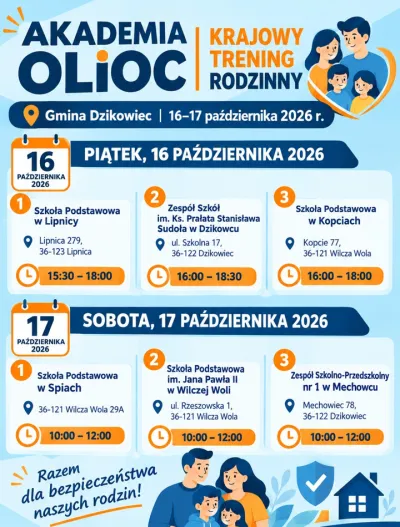  zdjęcie do artykułu Krajowy Trening Rodzinny Akademii OLiOC w Gminie Dzikowiec