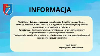 zdjęcie do artykułu: Informacja