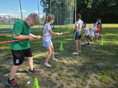 Fotorelacja z wydarzenia Wakacje na Sportowo w ramach zadania Aktywny Orlik (2)