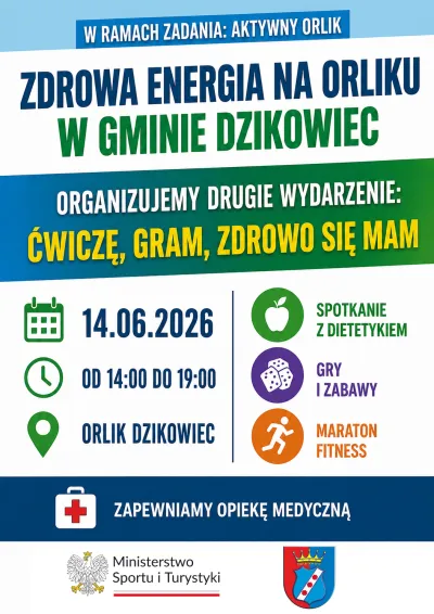 zdjęcie do artykułu: Aktywna niedziela na Orliku w Dzikowcu!
