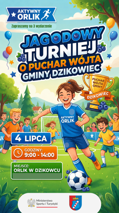 zdjęcie do artykułu: Jagodowy turniej o puchar Gminy Dzikowiec