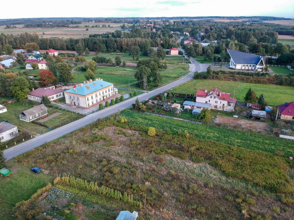 Miejscowość Mechowiec z lotu ptaka