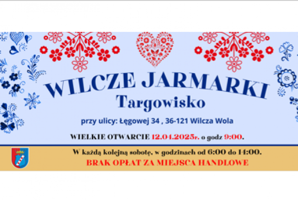 zdjęcie do
														 artykułu: Otwarcie Wilczych Jarmarków w Wilczej Woli