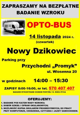 zdjęcie do
														 artykułu: Bezpłatne badanie wzroku