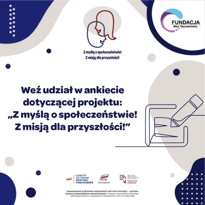 zdjęcie do
														 artykułu: Prosimy mieszkańców o udział w anonimowej ankiecie dotyczącej potrzeb i oczekiwań związanych z poradnictwem w naszym regionie.