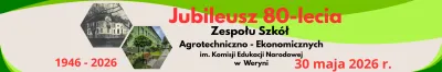 zdjęcie do
														 artykułu: Jubileuszu 80-lecia Zespołu Szkół Agrotechniczno - Ekonomicznych w Weryni